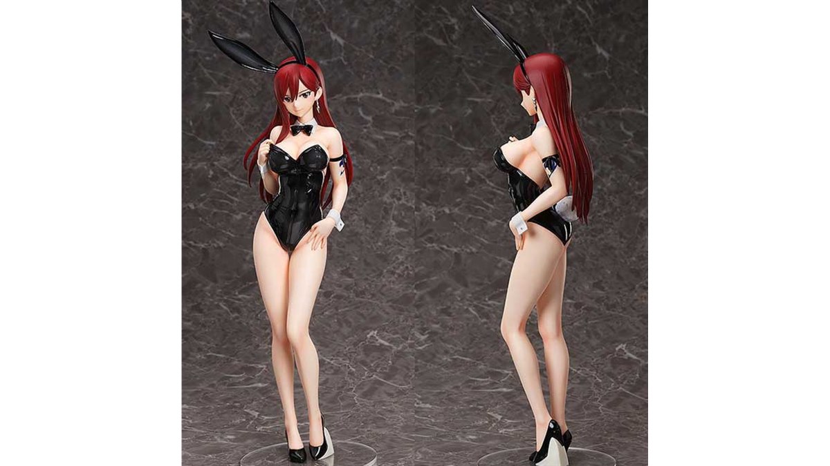 AmiAmi - B-style エルザ・スカーレット 生足バニーVer. FAIRY TAIL(フェアリーテイル) 1/4 完成品 フィギュア GOODSMILE ONLINE SHOP&amp;Amazon&amp;あみあみ限定 FREEing(フリーイング) Amazon | TVアニメ『FAIRY TAIL』 エルザ スカーレット 生足