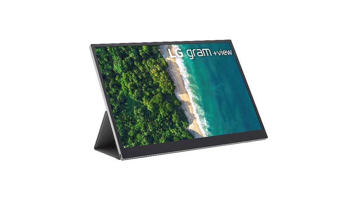LG、「LG gram」シリーズの16型ポータブル液晶ディスプレイ