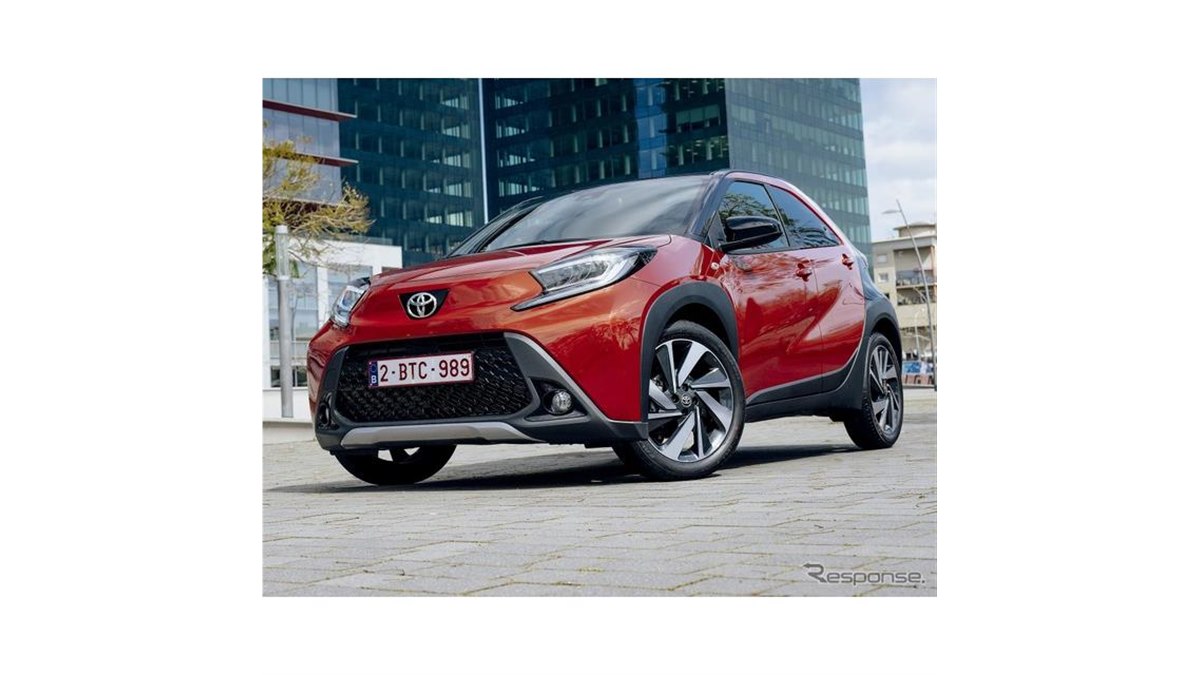 トヨタの新世代小型クロスオーバー車『アイゴX』…欧州発売へ - 価格.com