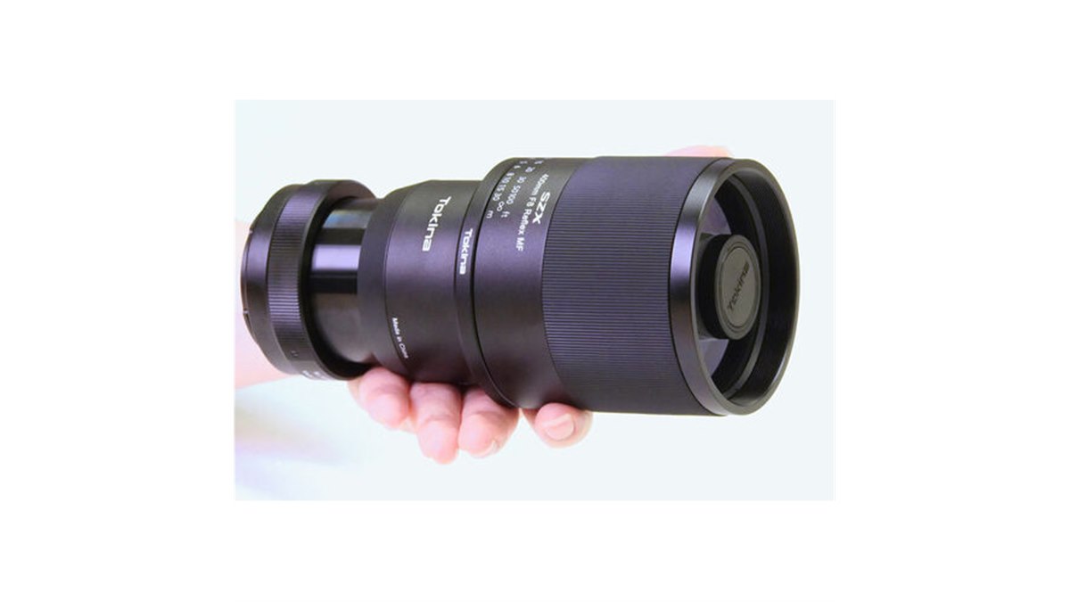 Tokina Xマウント 望遠レンズ 400mm f8 2倍テレコン付き テレコンと