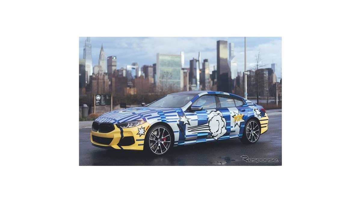 現代アートの巨匠がデザイン、BMW 8シリーズの限定モデルを