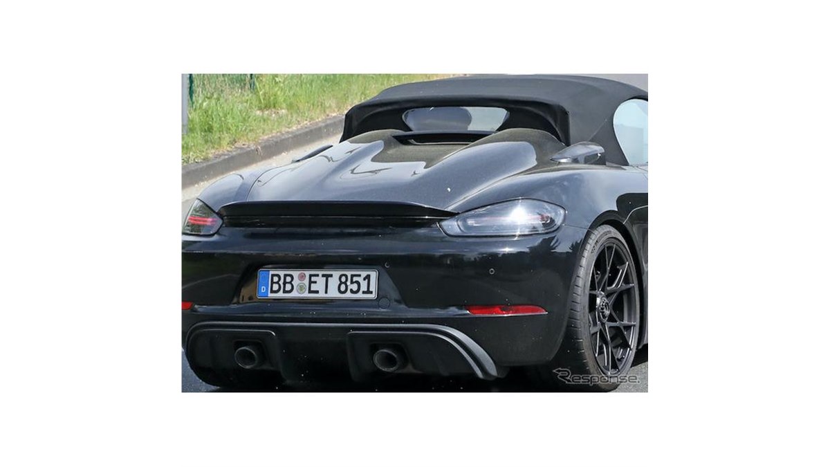 718ボクスター』最後のボクサーエンジンか、最強の「スパイダーRS」を