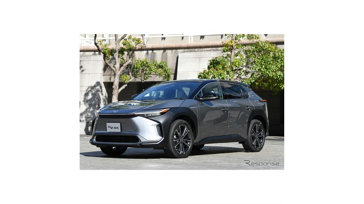 トヨタ『bZ4X』、ブリヂストン ALENZA 001 / TURANZA EL450 を