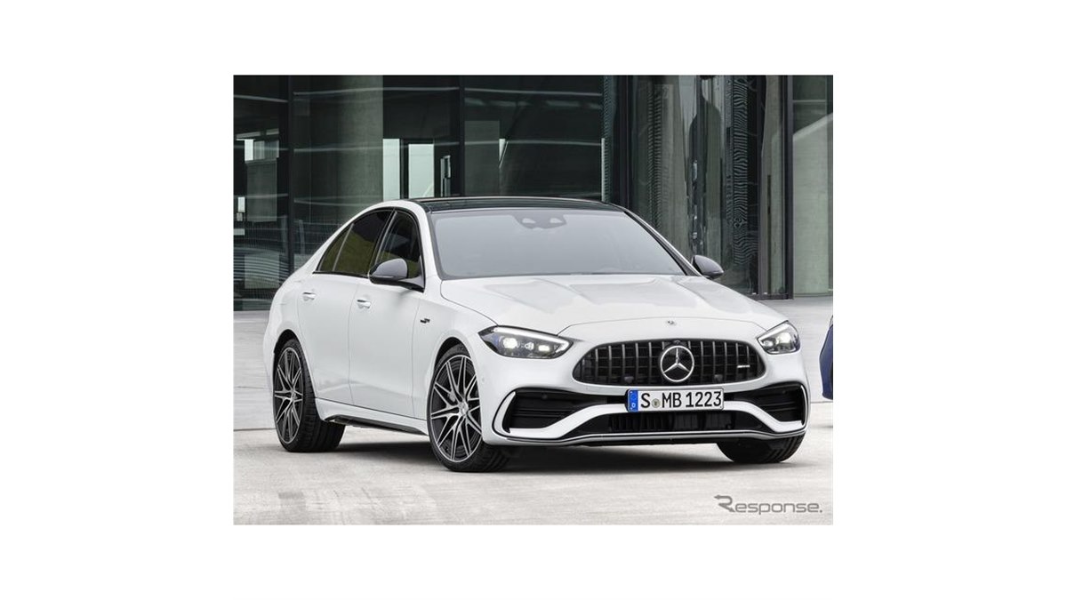 新型Cクラス】電動ターボ!「AMG C43 4Matic」2022年10月20日日本