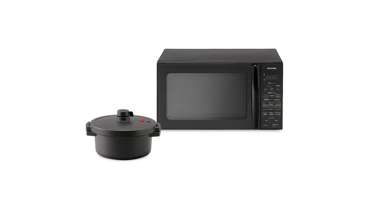 アイリスオーヤマ、「圧力容器付き電子レンジ IMGY-T172-B」を