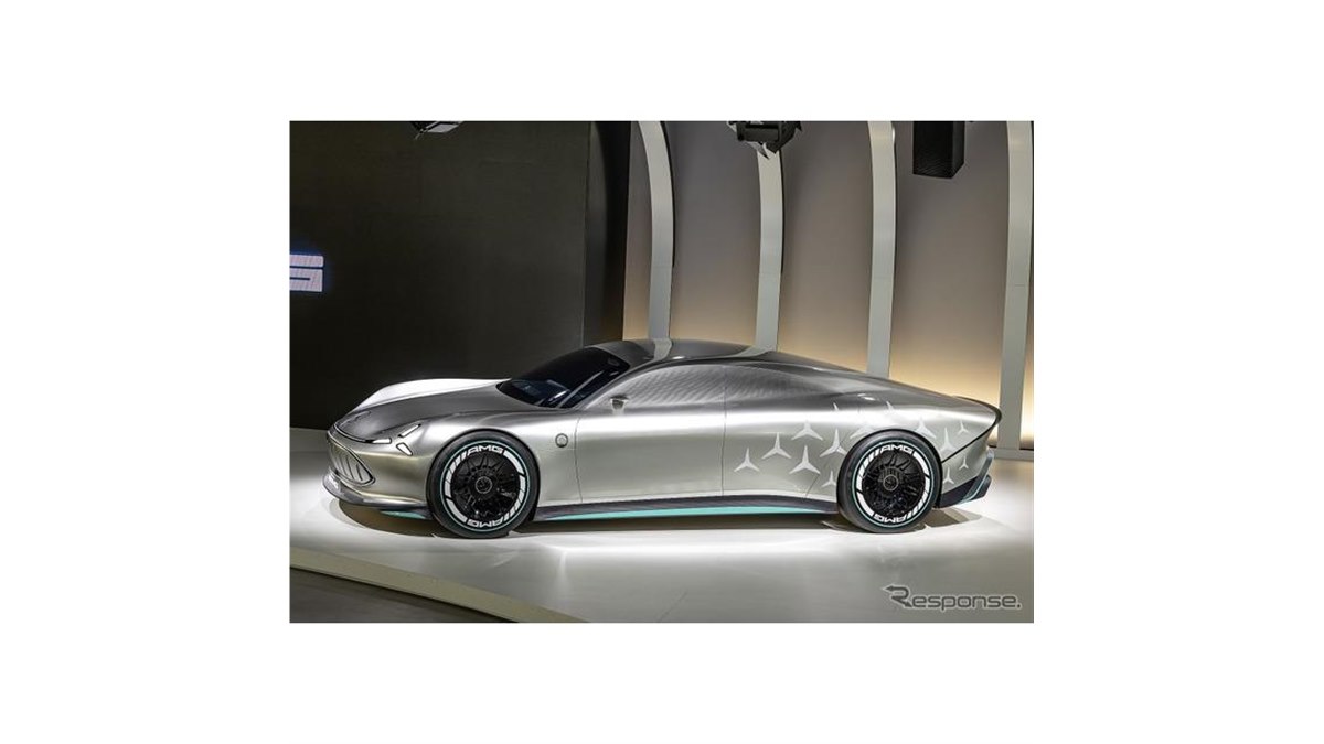 メルセデスAMGの次世代4ドアEVクーペ、2025年に市販の可能性も
