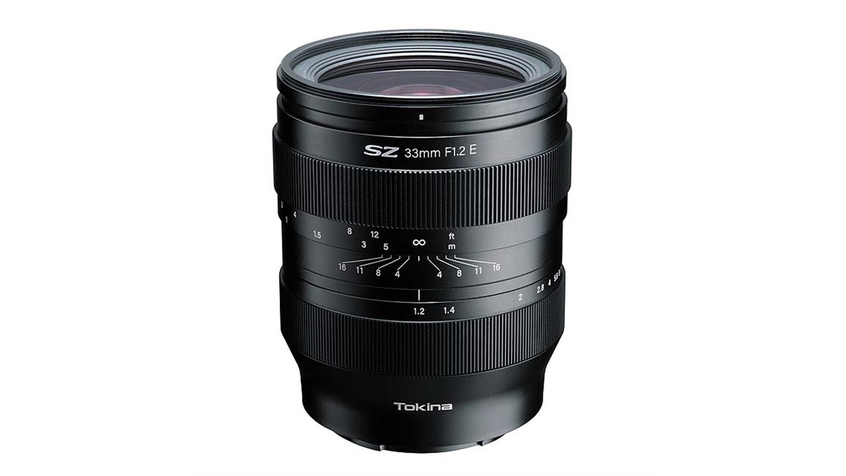 トキナー Tokina SZ 33mm F1.2 X Xマウント #3982 トキナー、ミラーレス用大口径レンズ「Tokina SZ 33mm F1.2 MF」を受注