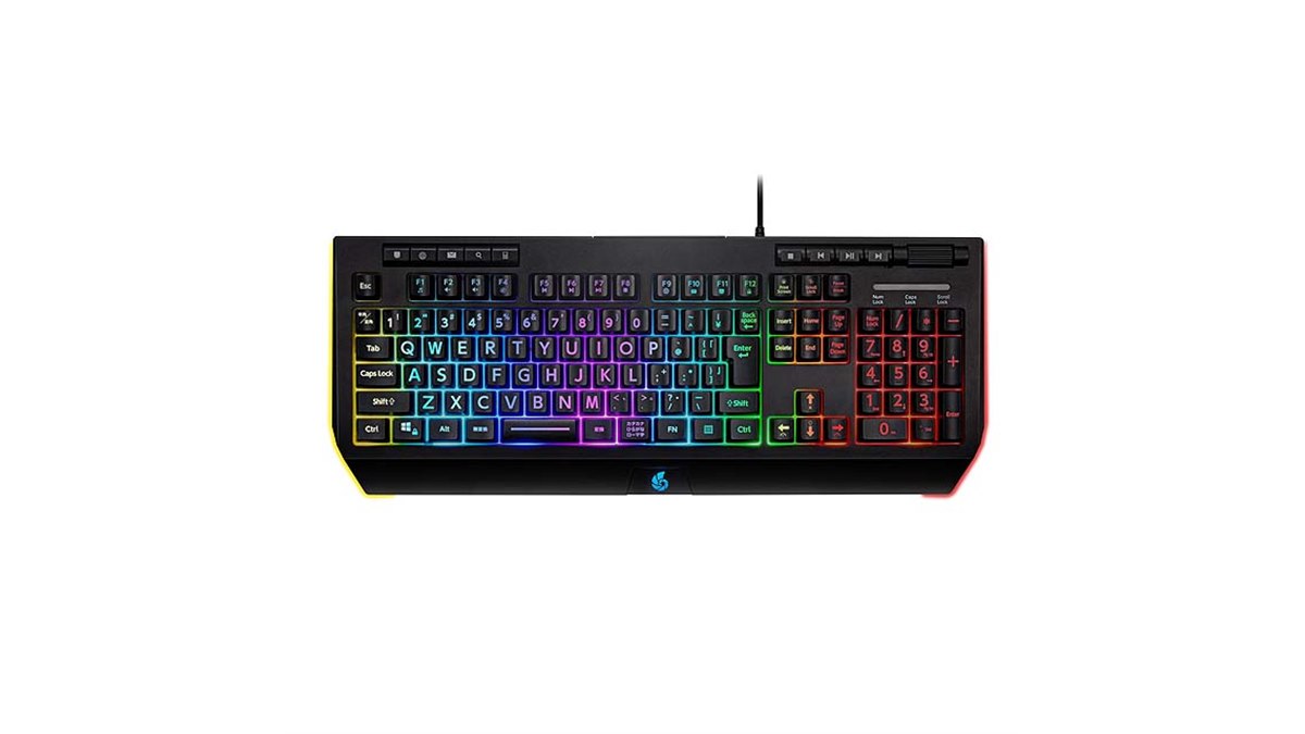 センチュリー、4,480円のメンブレンゲーミングキーボード「CRC