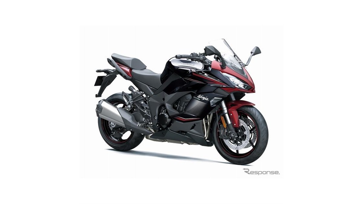 ブラック×メタリックレッド カワサキ Ninja 1000SX、新色「レッド×ブラック」を設定…2022年モデル