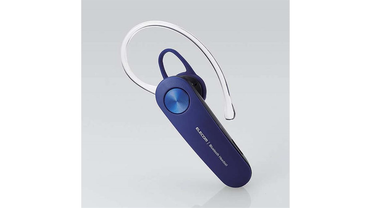 エレコム、HD Voiceに対応したBluetooth片耳ヘッドセット「LBT-HS11