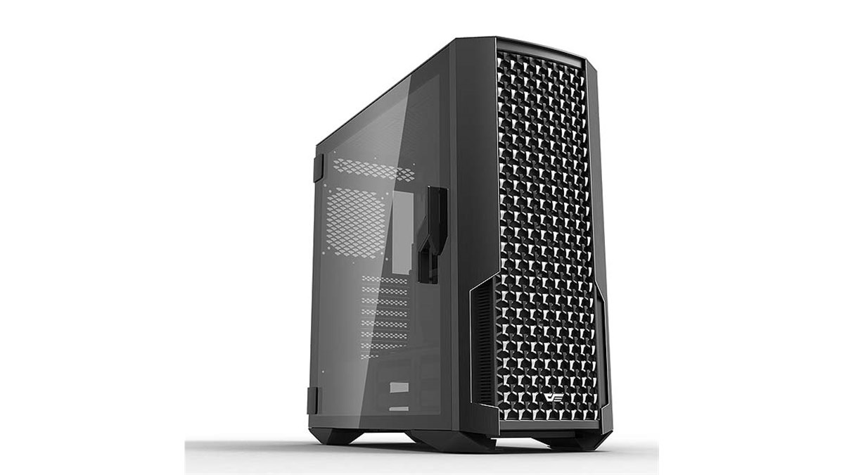 大流行中！ darkFlash、くさび形の独特なデザインを採用したPCケース PCケース(自作PC用)