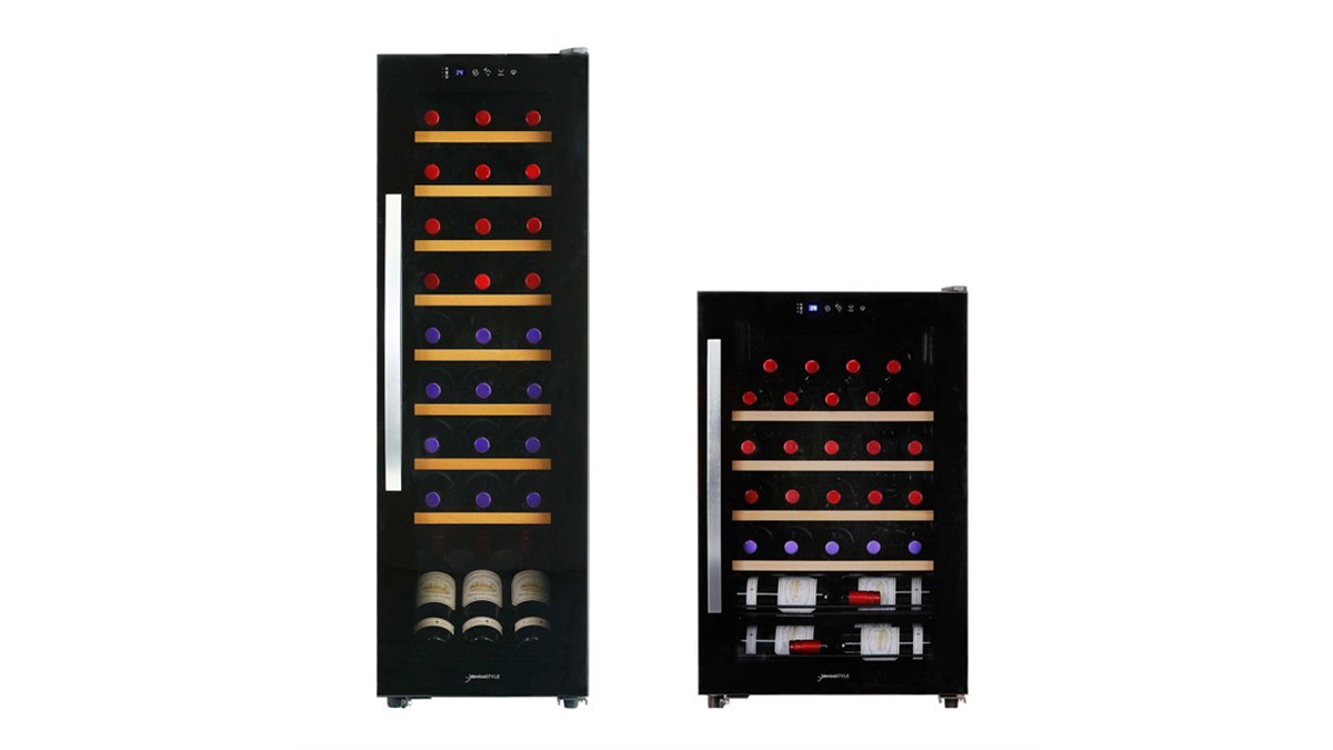 デバイスタイル、コンプレッサー式ワインセラー2機種を断熱性を