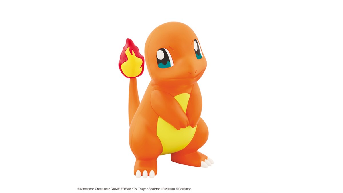 ポケプラクイック!!」に全高約87mmの「ヒトカゲ」が登場、本日7