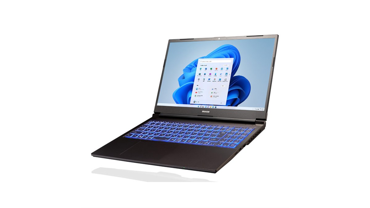 G-Tune、第12世代Core i7を搭載した15.6型ゲーミングノートPC「G