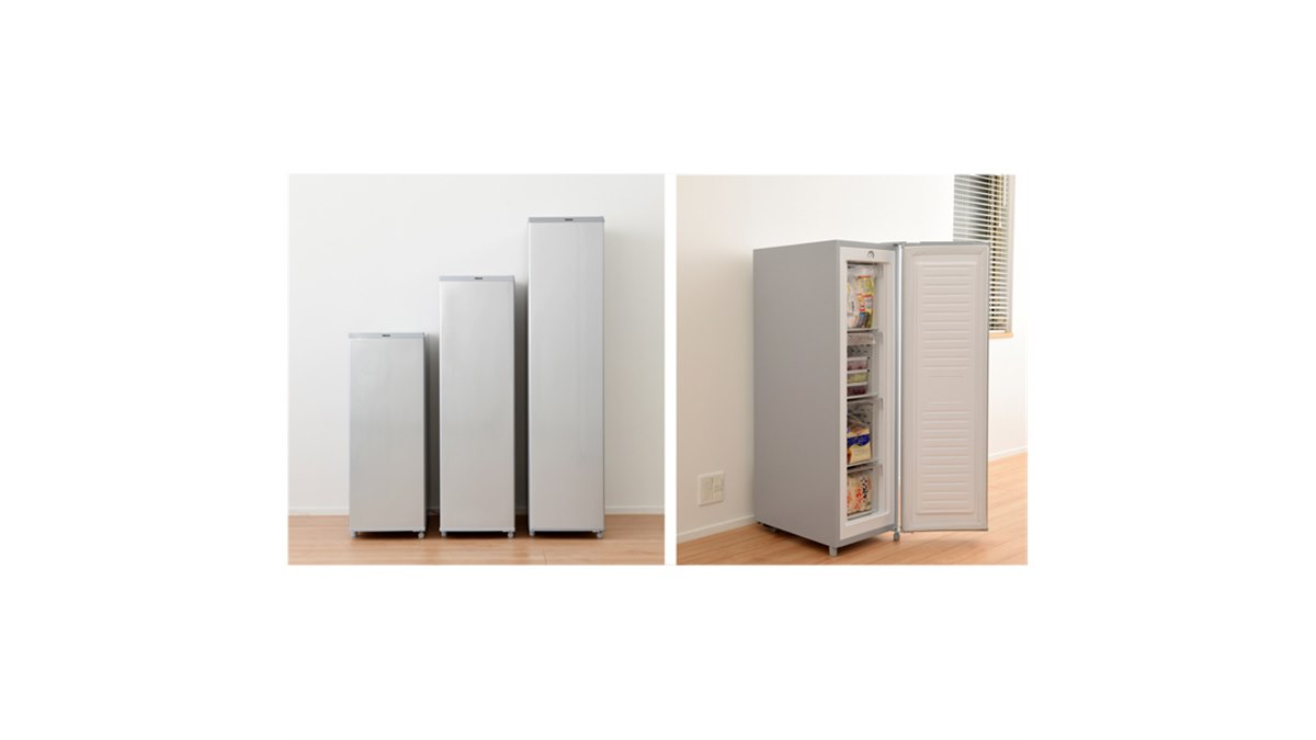 山善、幅33.5cmのスリムな冷凍庫「SUシリーズ」3機種 - 価格.com