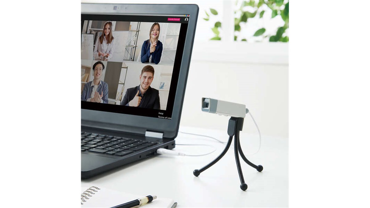 未使用 ELECOM ウェアラブル対応WEBカメラ UCAM-CW50ABWH ウェアラブル対応WEBカメラ - UCAM-CW50ABWH