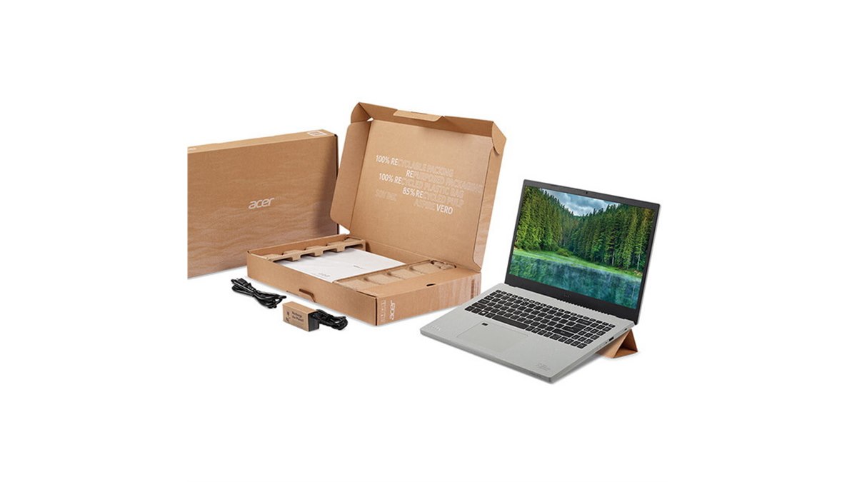 エイサー、再生プラスチック使用「Veroシリーズ」からノートPC/液晶