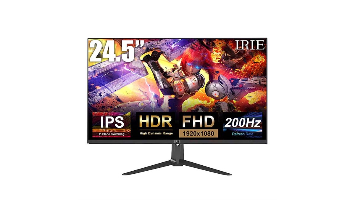 FFF ゲーミングモニター24.5インチー200hz対応 FFF、200Hz駆動に対応した24.5型ゲーミングディスプレイ「FFF-LD25G5