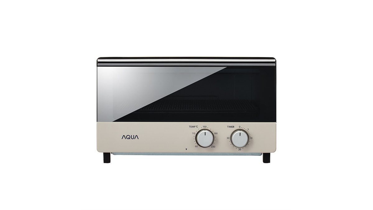 AQUA、遠赤外線ヒーター2本を搭載した4枚焼きトースターを本日9/2発売