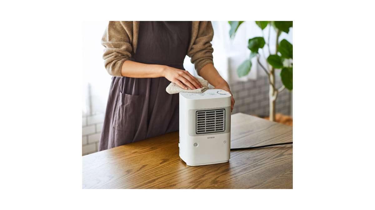 シロカ、人感センサー付きの足元ヒーター「まめポカ SH-T132」を本日9