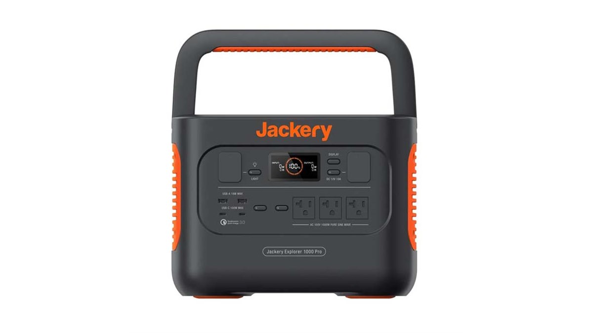 高速充電に対応、容量1002Whの「Jackery ポータブル電源 1000