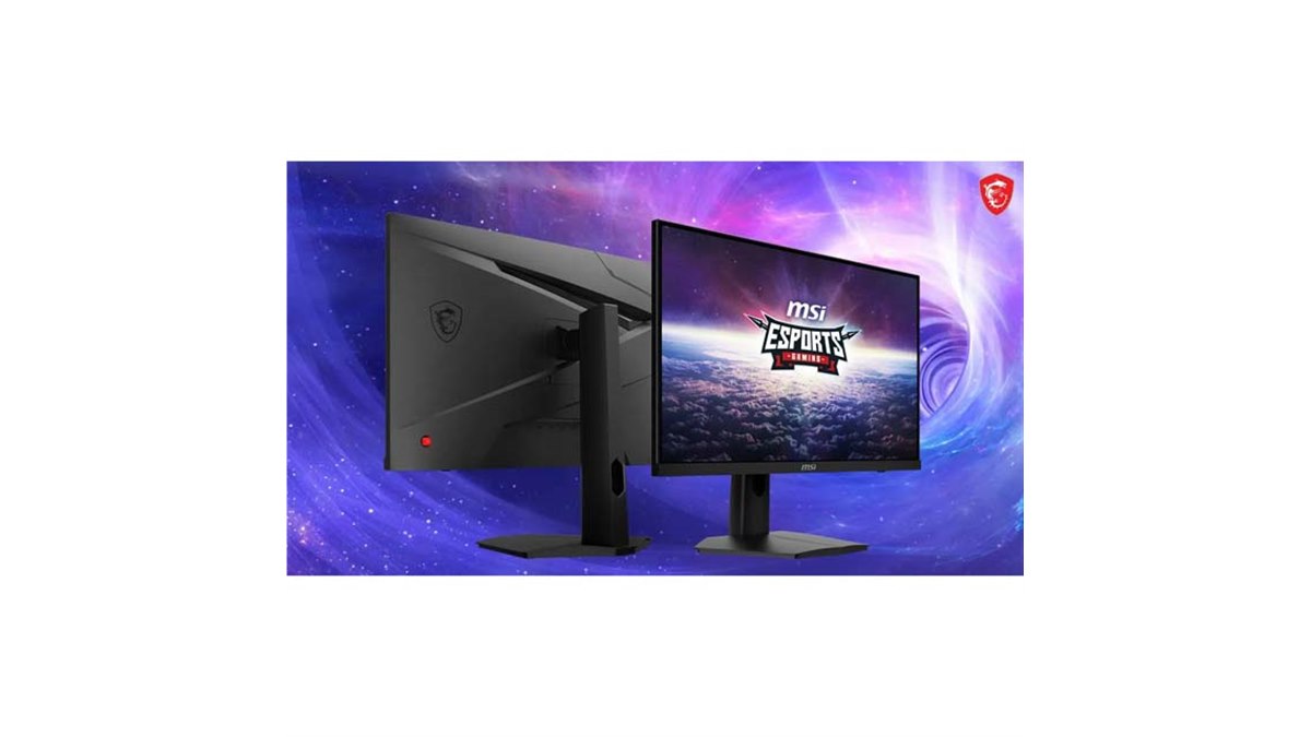MSI、RAPID IPSパネル採用の23.6型ゲーミングモニター「G244F