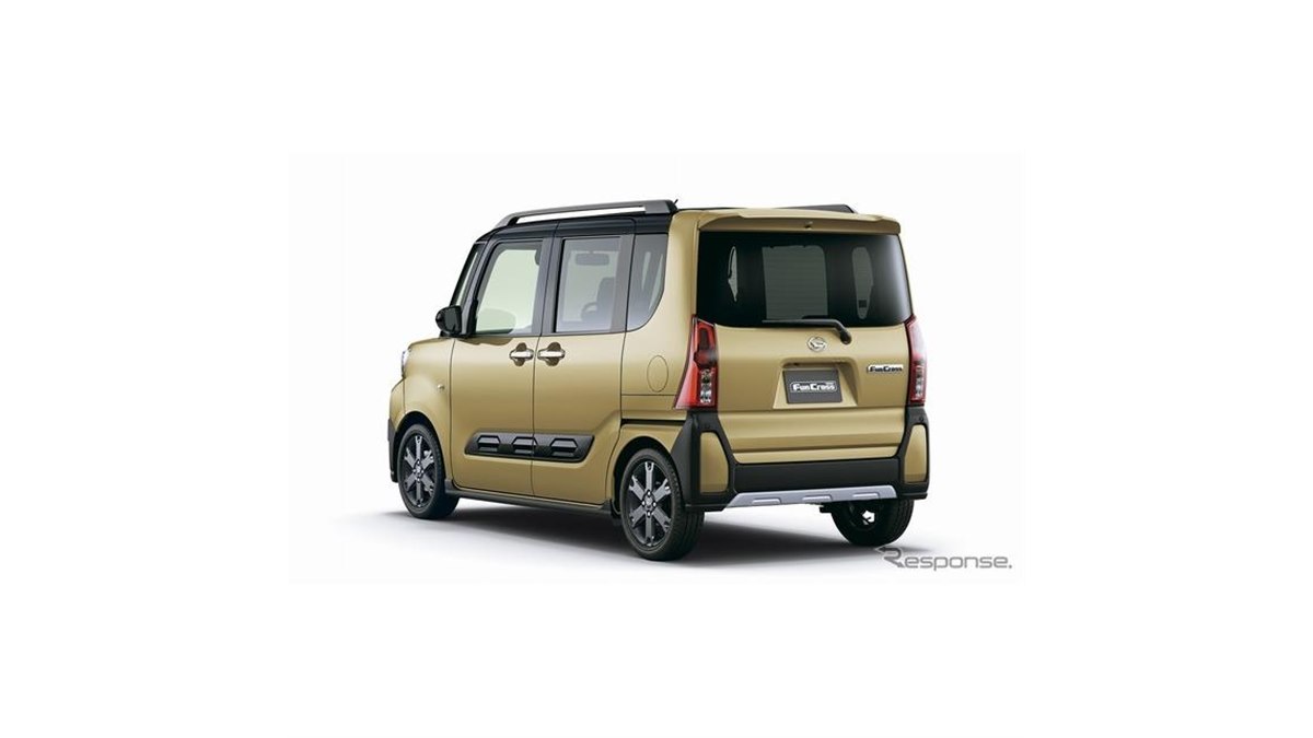 ダイハツ タント 改良新型】アウトドアモデル「ファンクロス」を追加