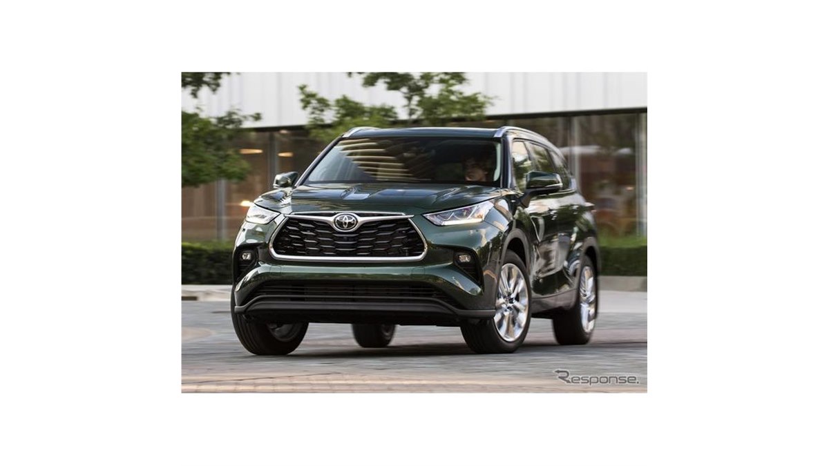 トヨタの中型SUV『ハイランダー』、ダウンサイズの直4ターボ新搭載