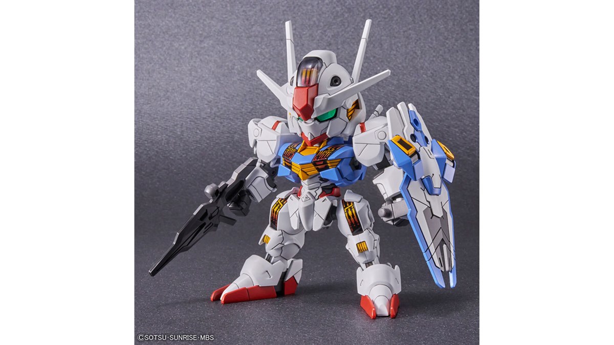 水星の魔女」SDガンダム EXスタンダード ガンダムエアリアルが本日10