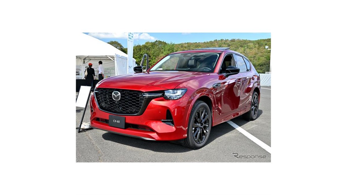 マツダ CX-60PHEV をサーキットで初披露…スーパー耐久 第6戦 - 価格.com