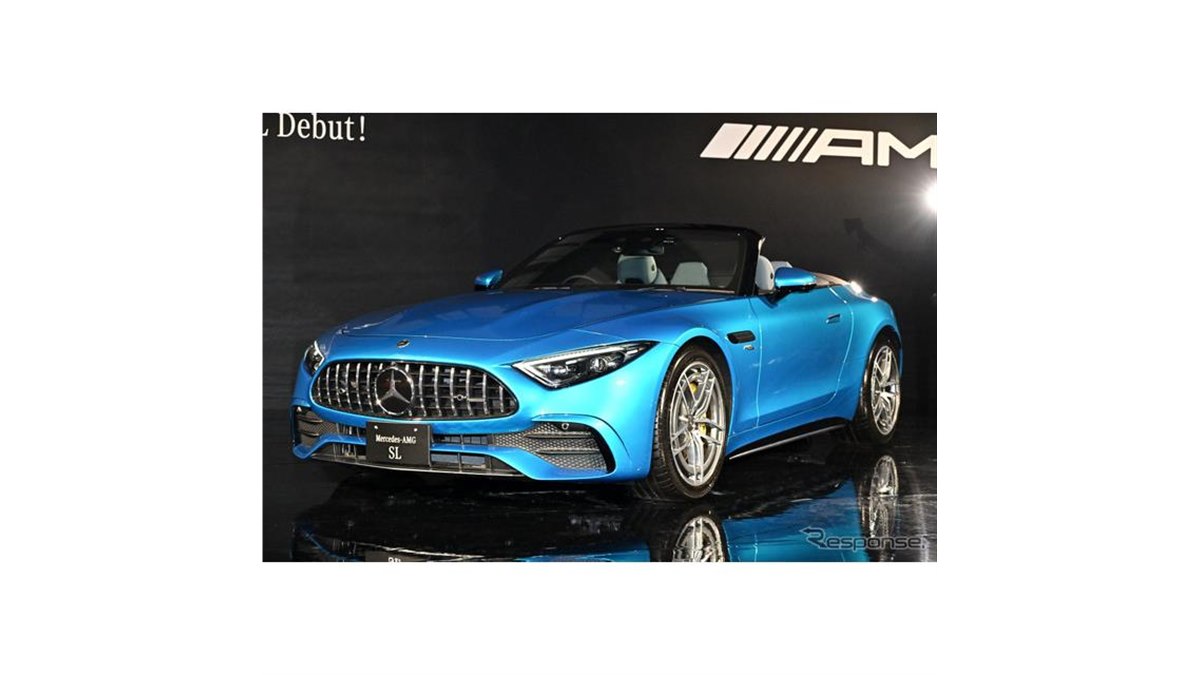 【未開封】1/18メルセデス特注品AMG SL(R232)ハイパーブルー Amazon | iScale 1/18 Mercedes Benz SL63 AMG (R232) 4MATIC+