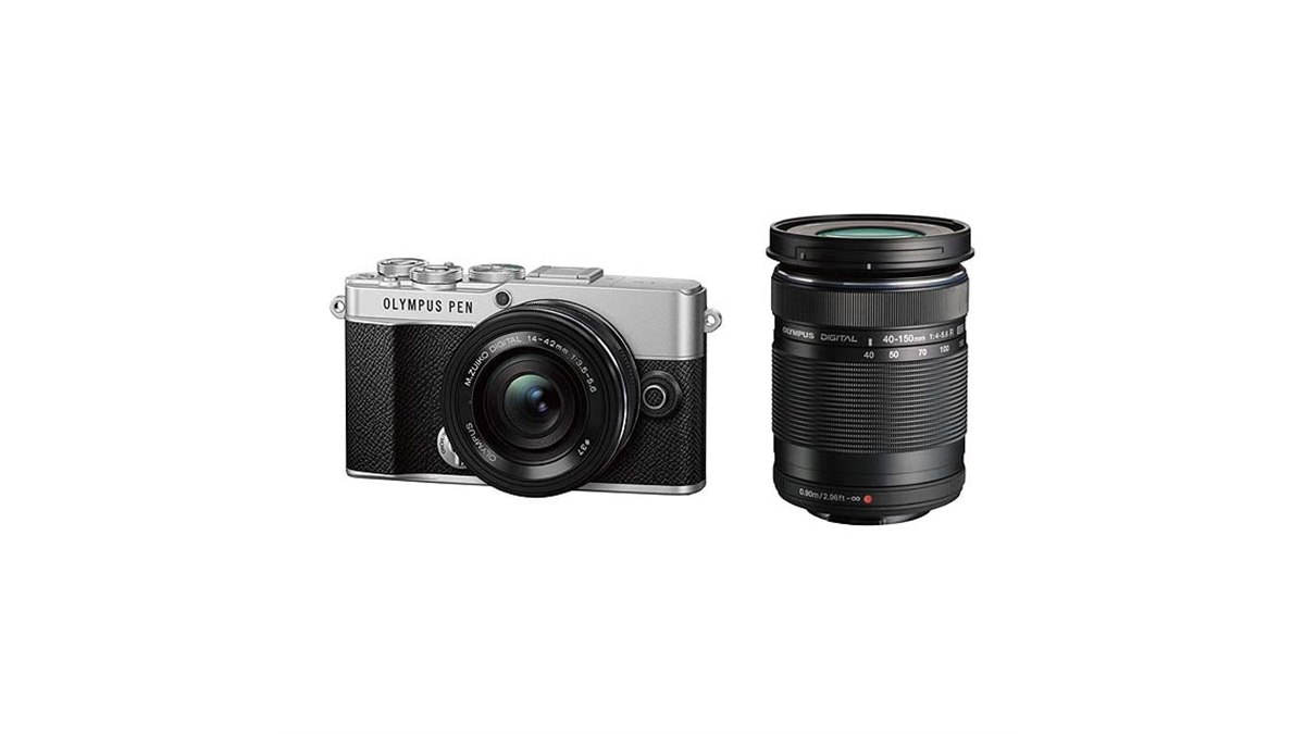 OMデジタル、ミラーレスカメラ「OLYMPUS PEN E-P7」にダブル OMデジタル、ミラーレスカメラ「OLYMPUS PEN E-P7」にダブル