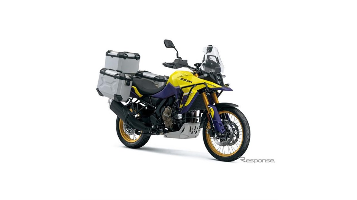 スズキが800ccクラスの2車種を発表、ブイストローム800DEとGSX-8S