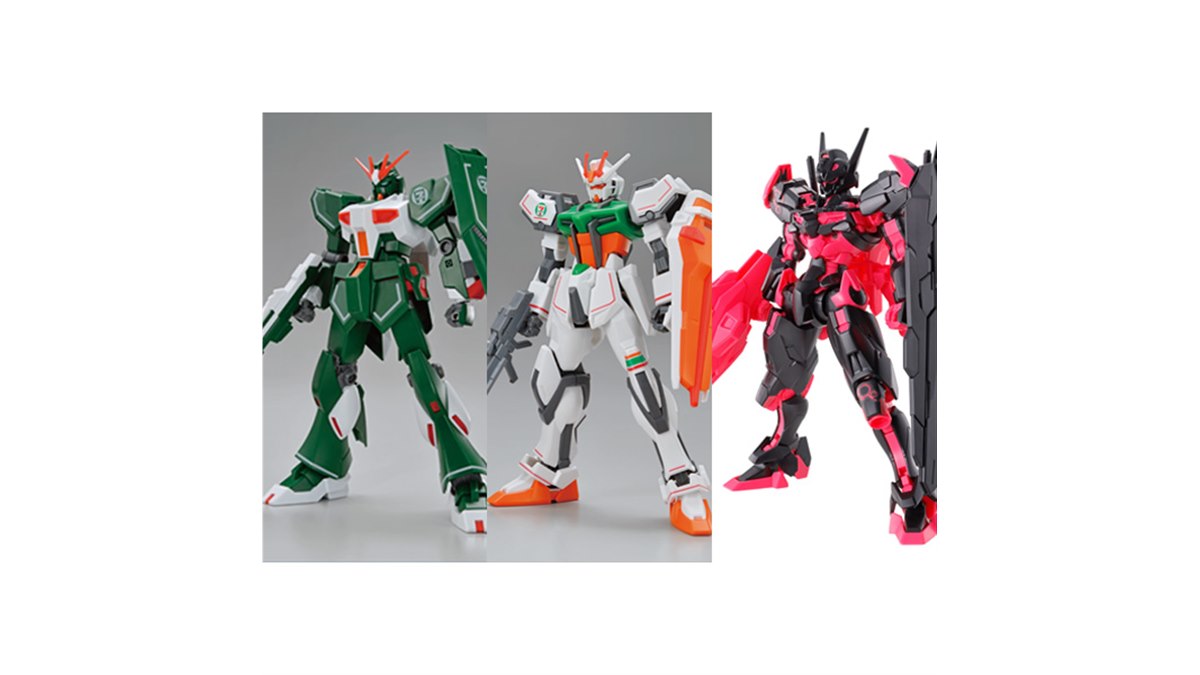 ガンプラ　3種　セブンイレブン セブンイレブン限定 ガンプラ 3種セット - メルカリ
