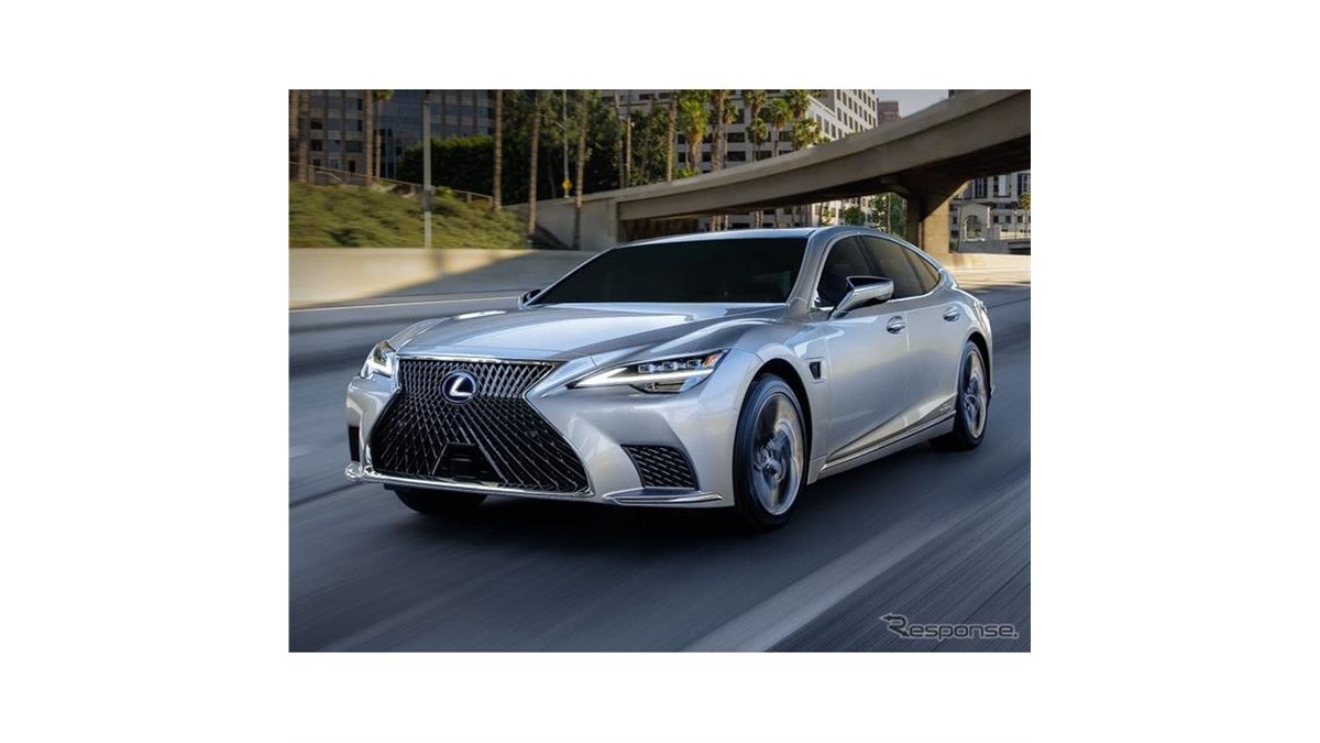 レクサス LS、レベル2の先進運転支援を実現…2023年型は年内米国