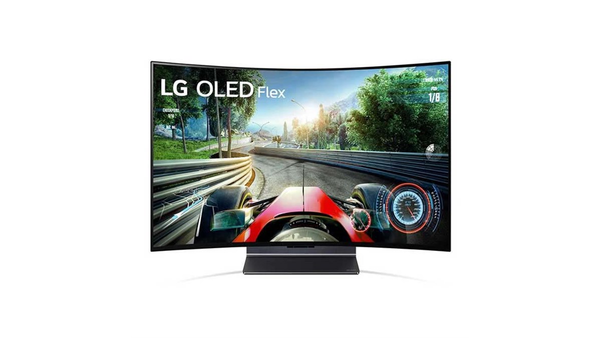 LG、曲率を20段階から調整できる42V型有機ELテレビ「LG OLED Flex」約
