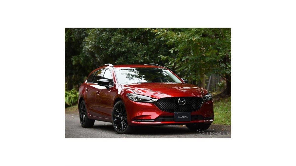 マツダ6 改良新型】スポーツアピアランス…スポーティなブラック仕上げ