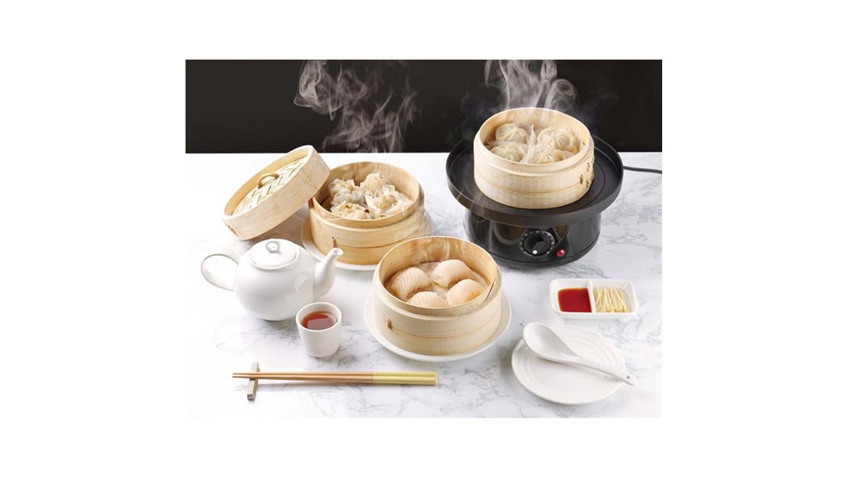 点心爛漫 DX せいろと電子鍋のセット 冷凍食品OK せいろ 蒸し器