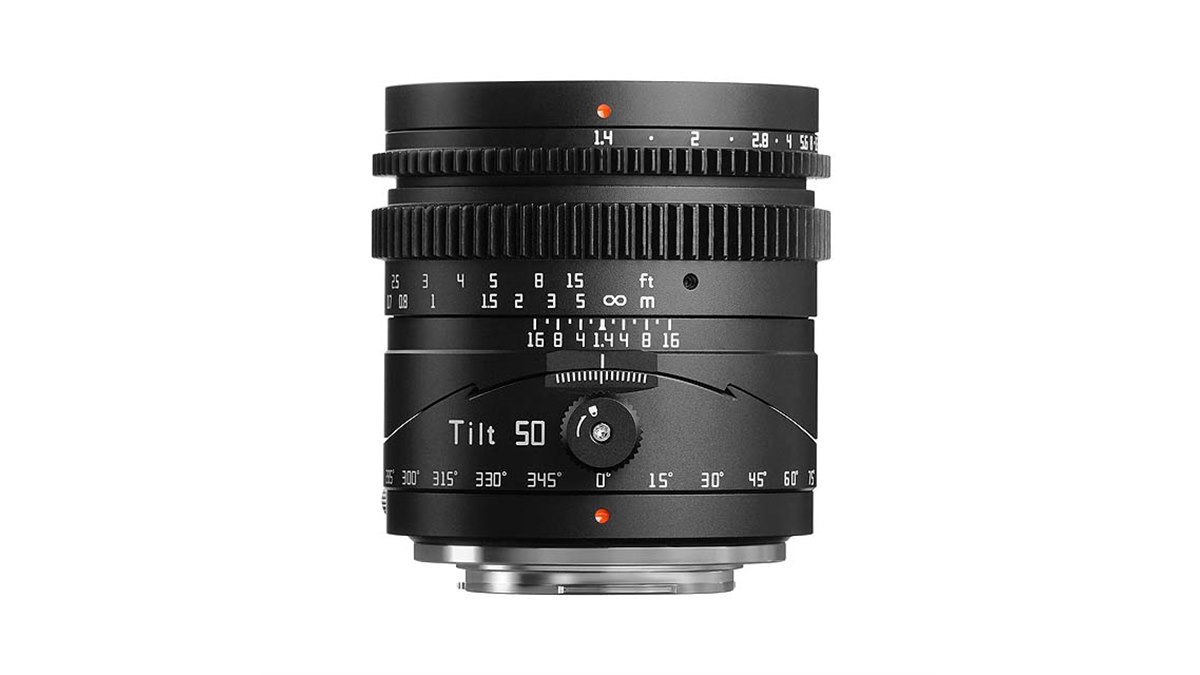 TTartisan Tilt 50 単焦点レンズ TTArtisan、ティルトレンズ「Tilt 50mm f/1.4」にX/RF/Zマウント