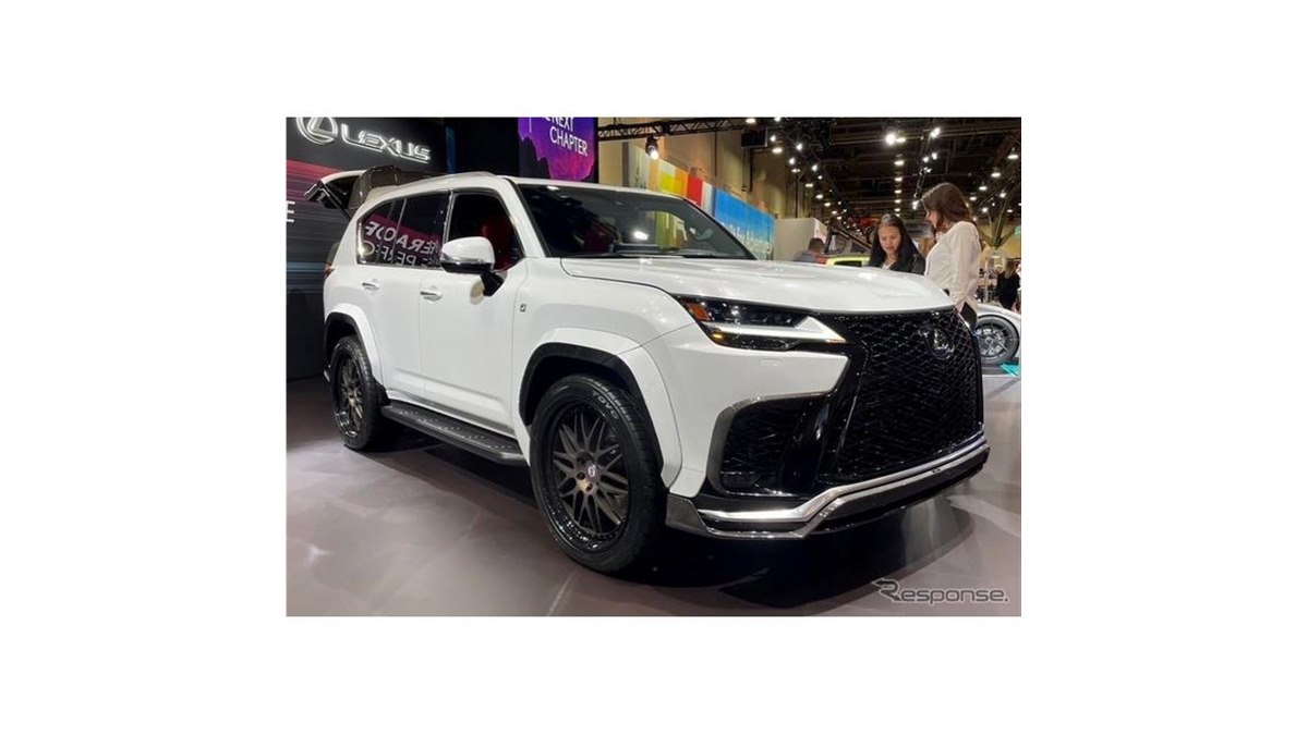 レクサスの最上級SUV『LX』、アーティシャンスピリッツのエアロでより