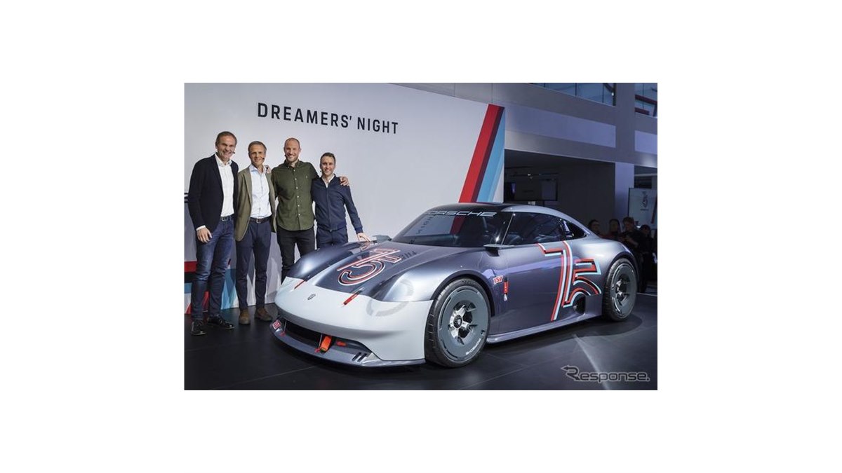 ポルシェ最初のスポーツカー、「356」をオマージュ…500馬力の