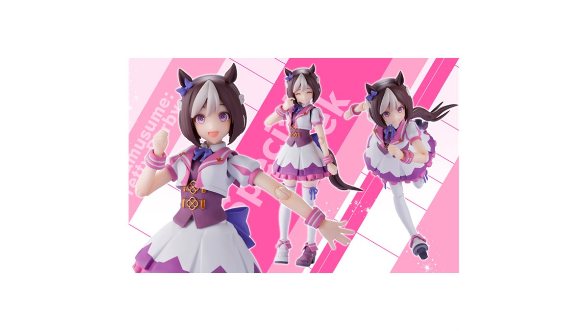 ウマ娘 プリティーダービー」スペシャルウィークを立体化、かわいい