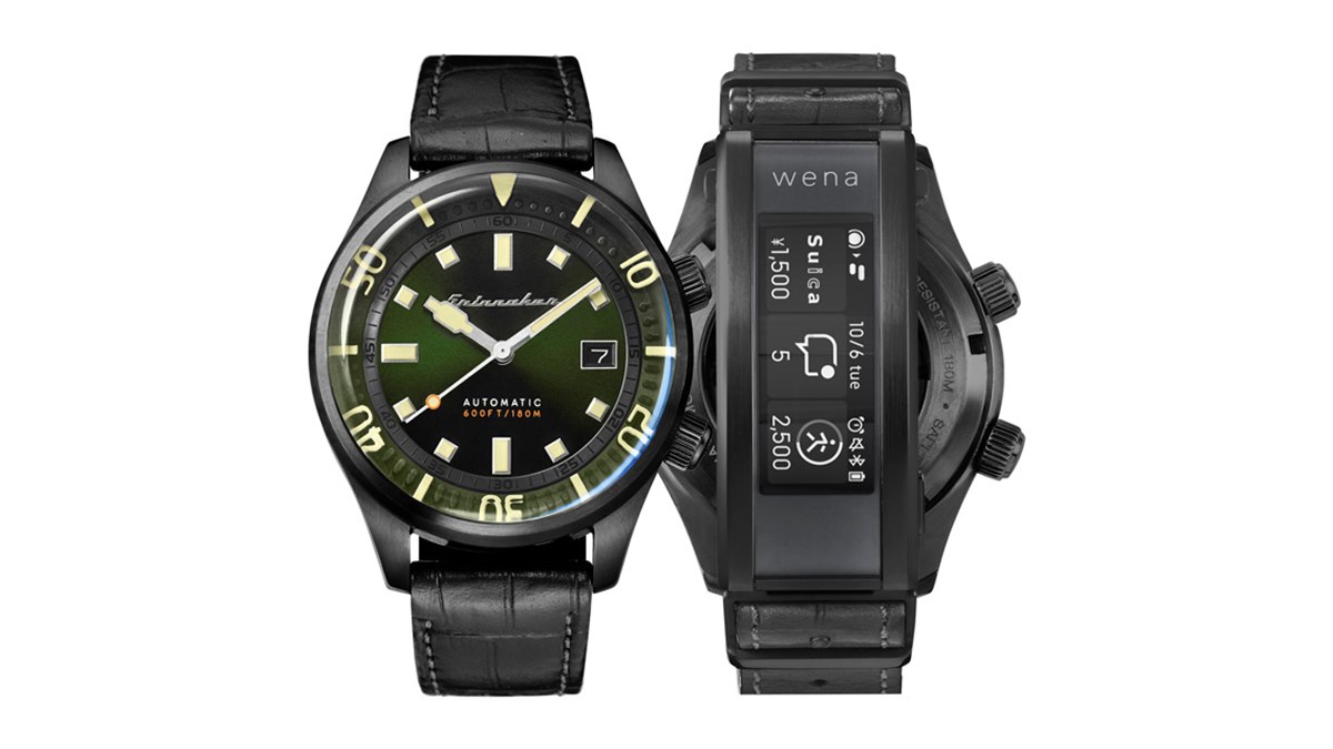 機械式時計とスマートウォッチを融合させた「BRADNER-wena 3」新