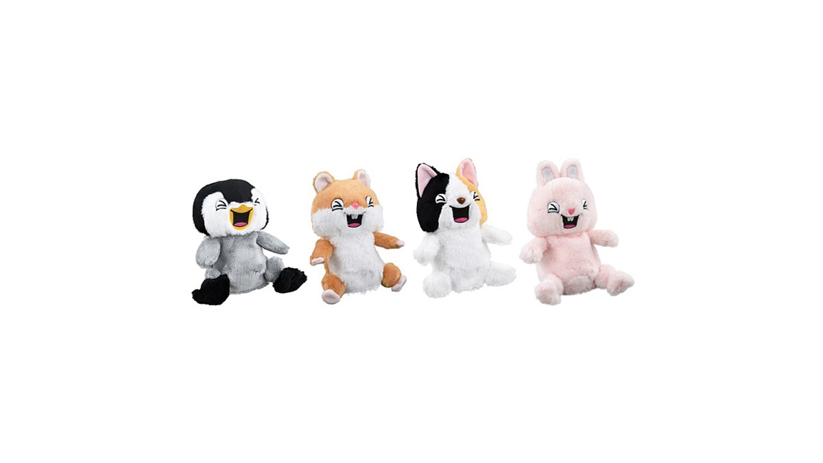 タカラトミー、おなかをくすぐると大爆笑するぬいぐるみ「みんなワロタ
