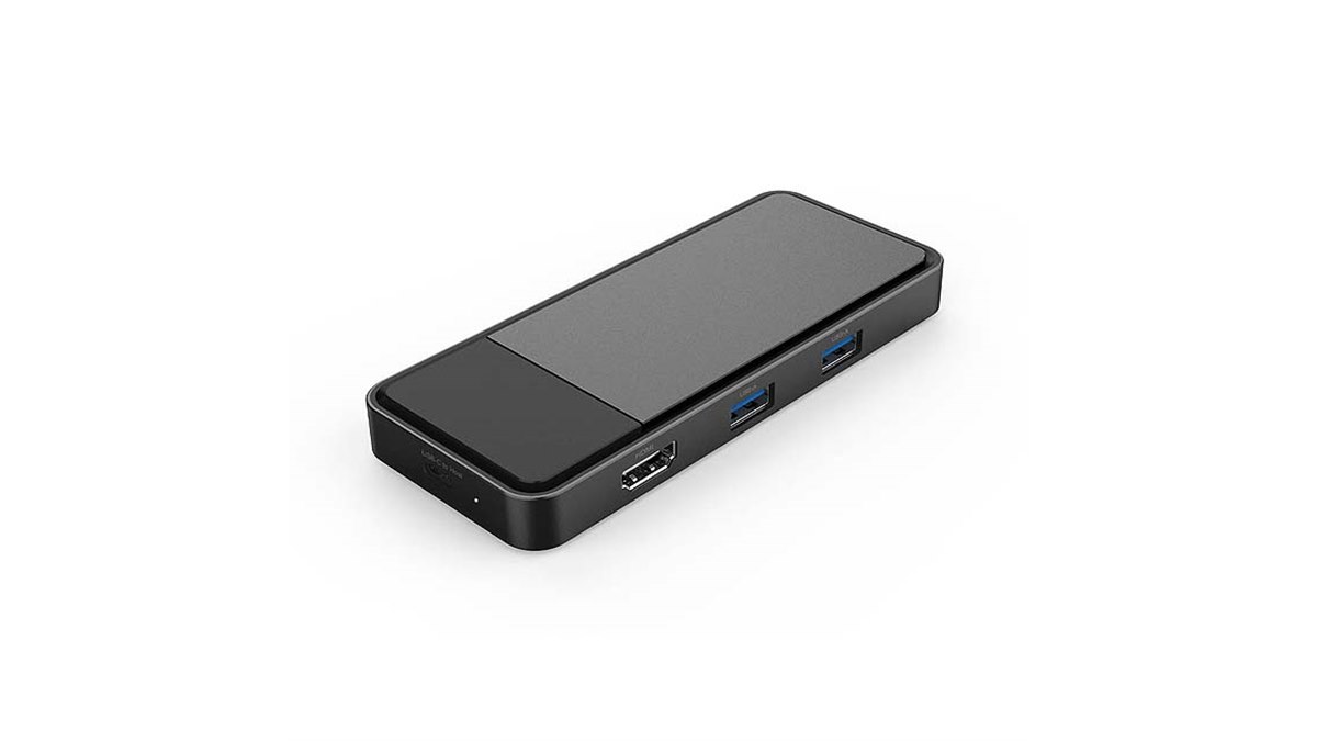 玄人志向、USB＆HDMIハブ付き外付けM.2 NVMe SSDケース「KR