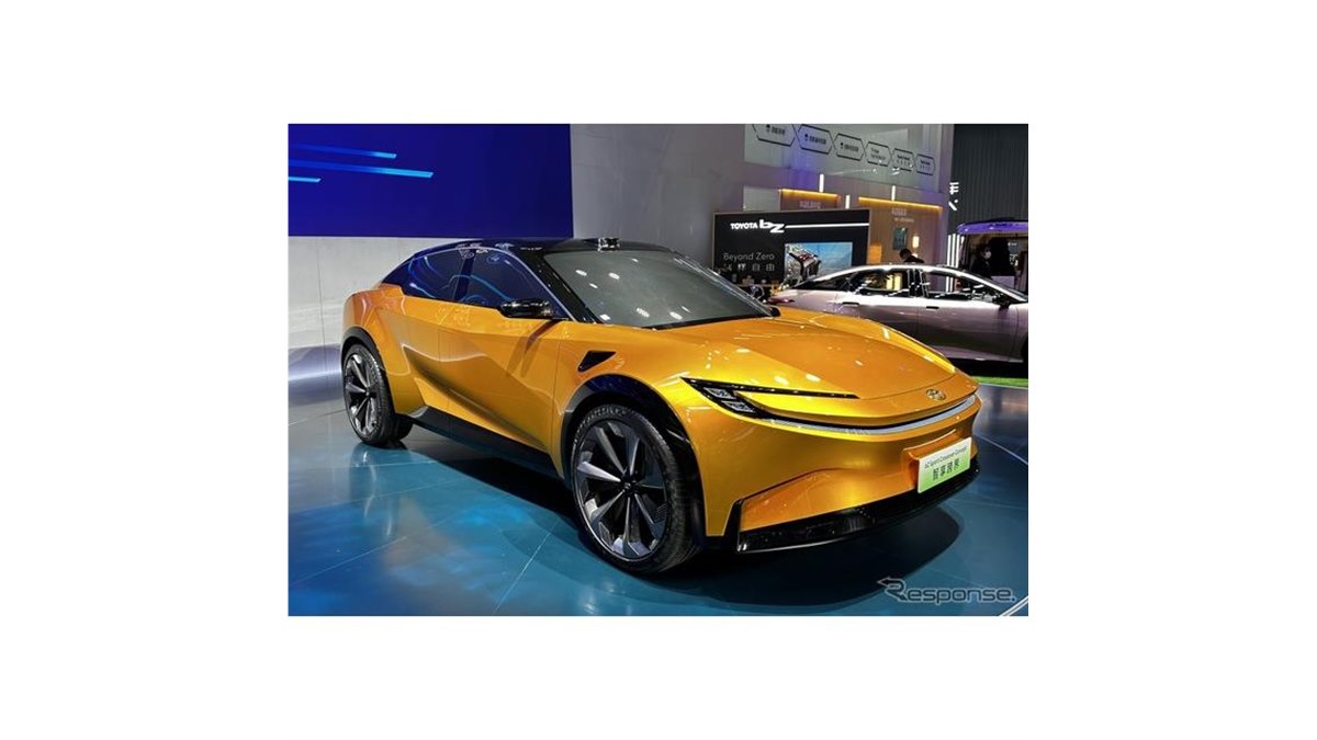 Z世代向け、トヨタ bZスポーツクロスオーバー…上海モーター