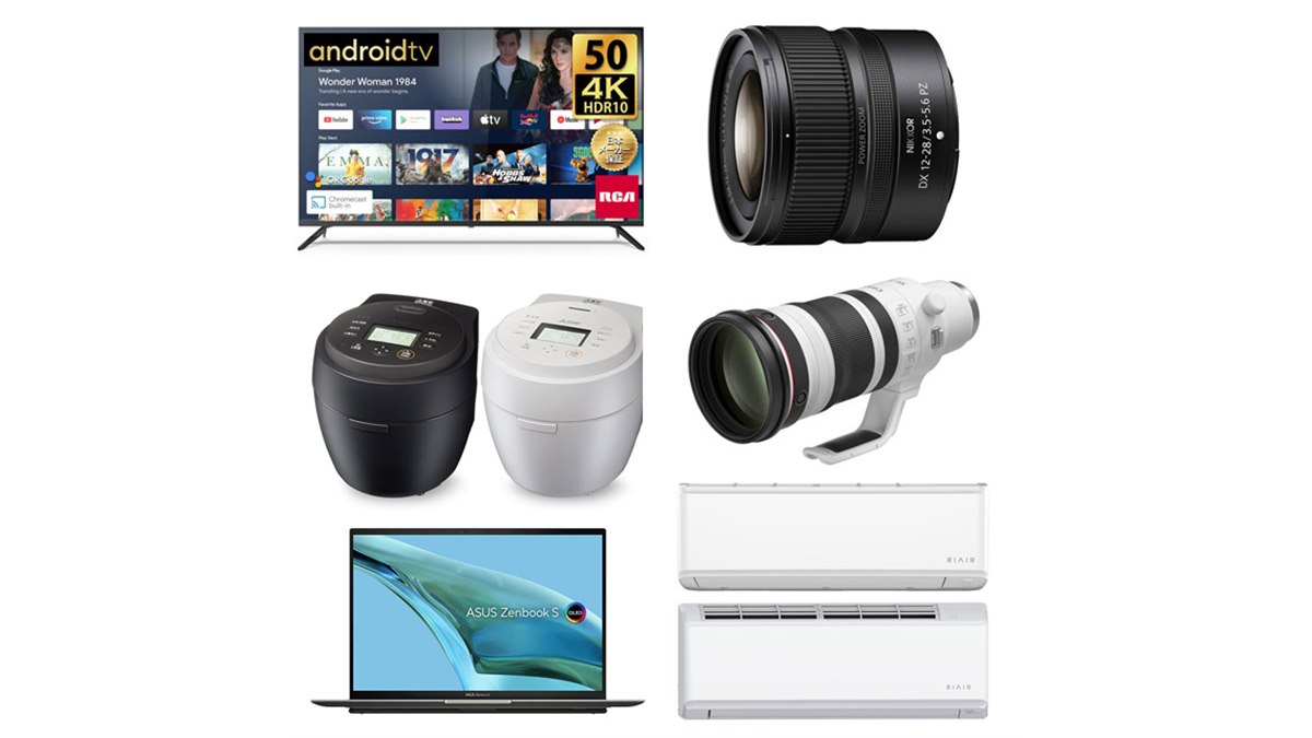 ニコンとキヤノンが新レンズを各発表、4万円台チューナーレステレビ