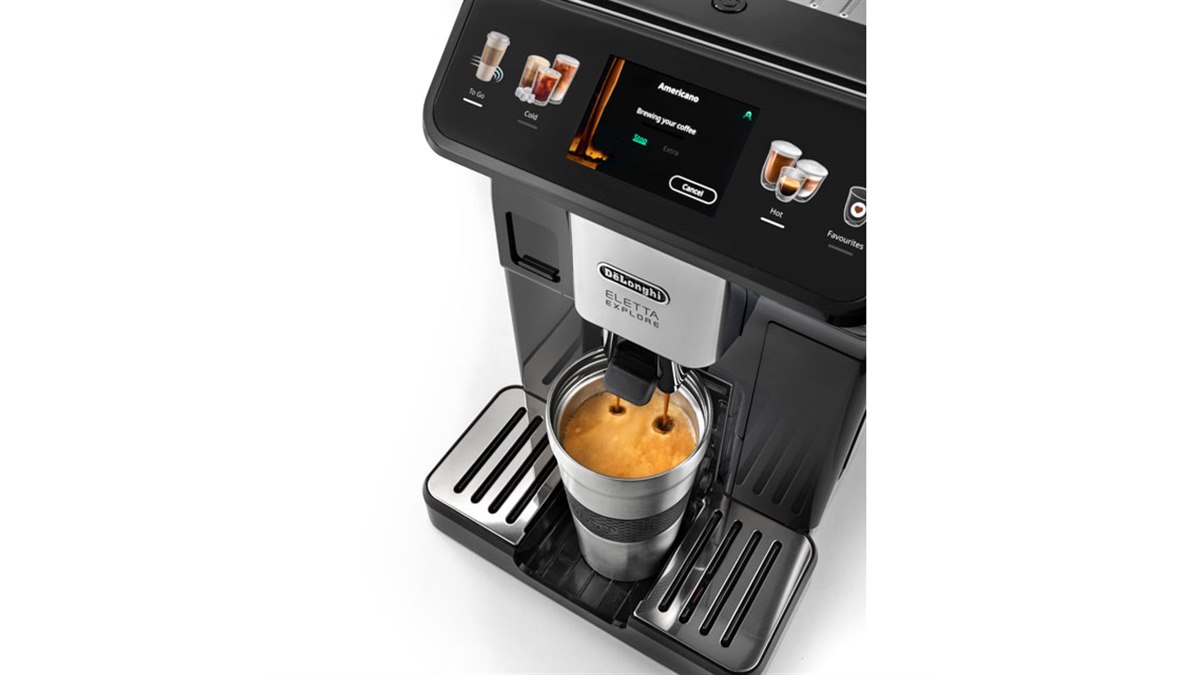 デロンギ ECAM45055G エレッタエクスプロア デロンギ エレッタ エクスプロア 全自動コーヒーマシン