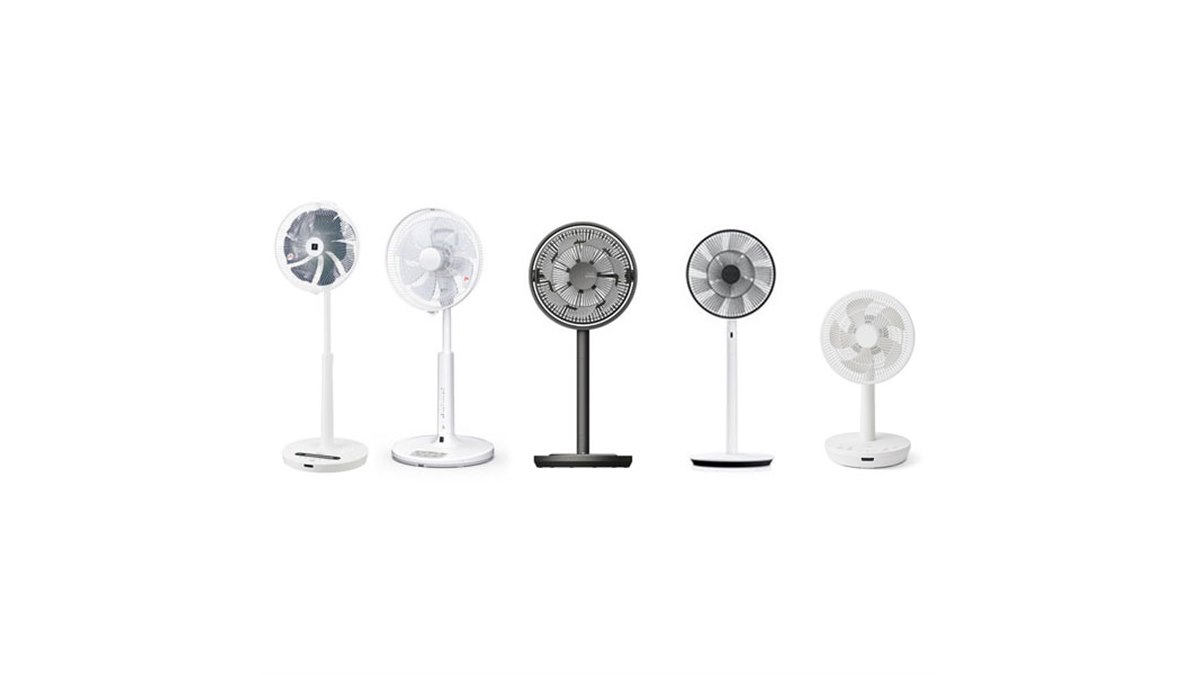 やさしい風で動作音も静か……送風や機能にこだわった最新DCモーター