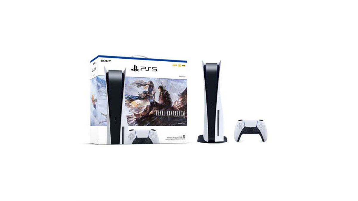 SIE、「FINAL FANTASY XVI」同梱のPlayStation 5を本日6/22から